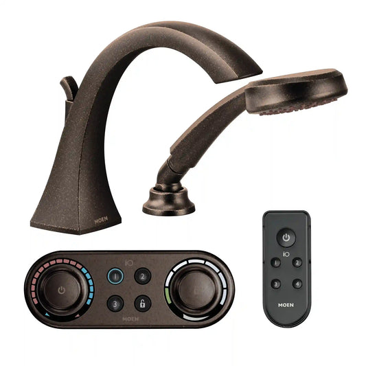 Voss High Arc Roman Tub Faucet Includes Hand Shower
