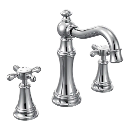 Weymouth Two-Handle High Arc Bathroom Faucet