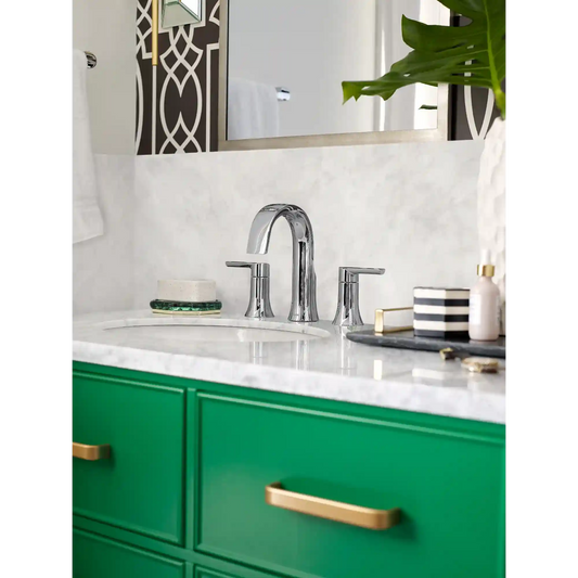 Doux Two-Handle High Arc Bathroom Faucet