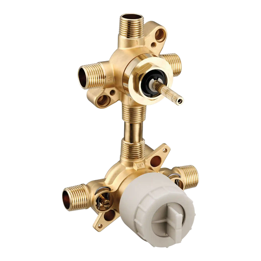 M-Core Transfer 1/2" CC/IPS Connection Includes Pressure Balancing Stops Volume Control