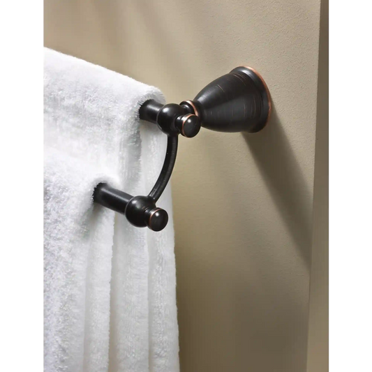 Caldwell Chrome 24" Double Towel Bar