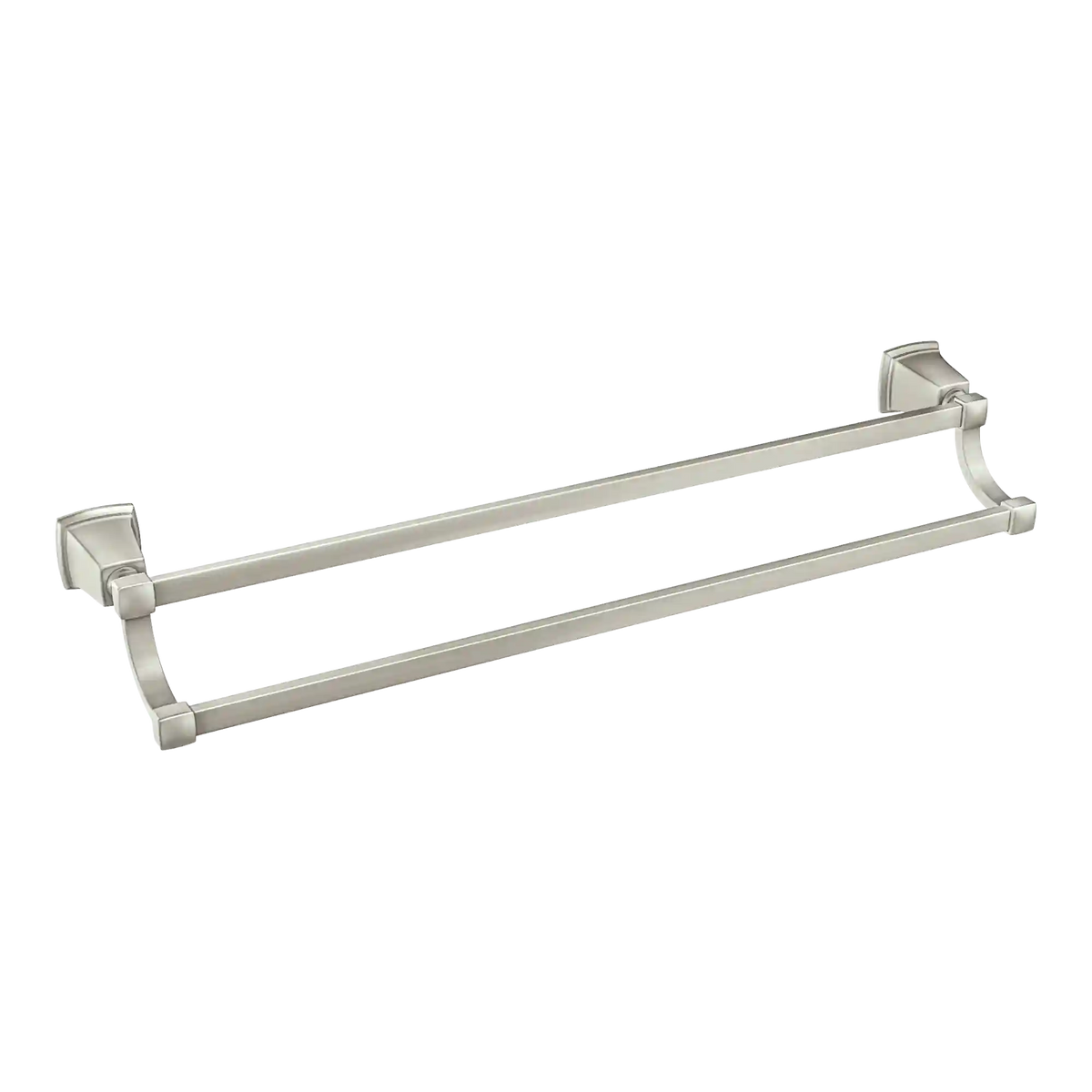 Boardwalk Chrome 24" double towel bar