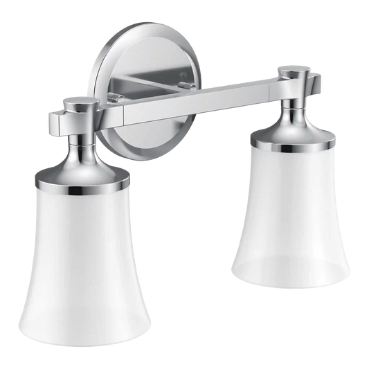 Flara Two Globe Bath Light