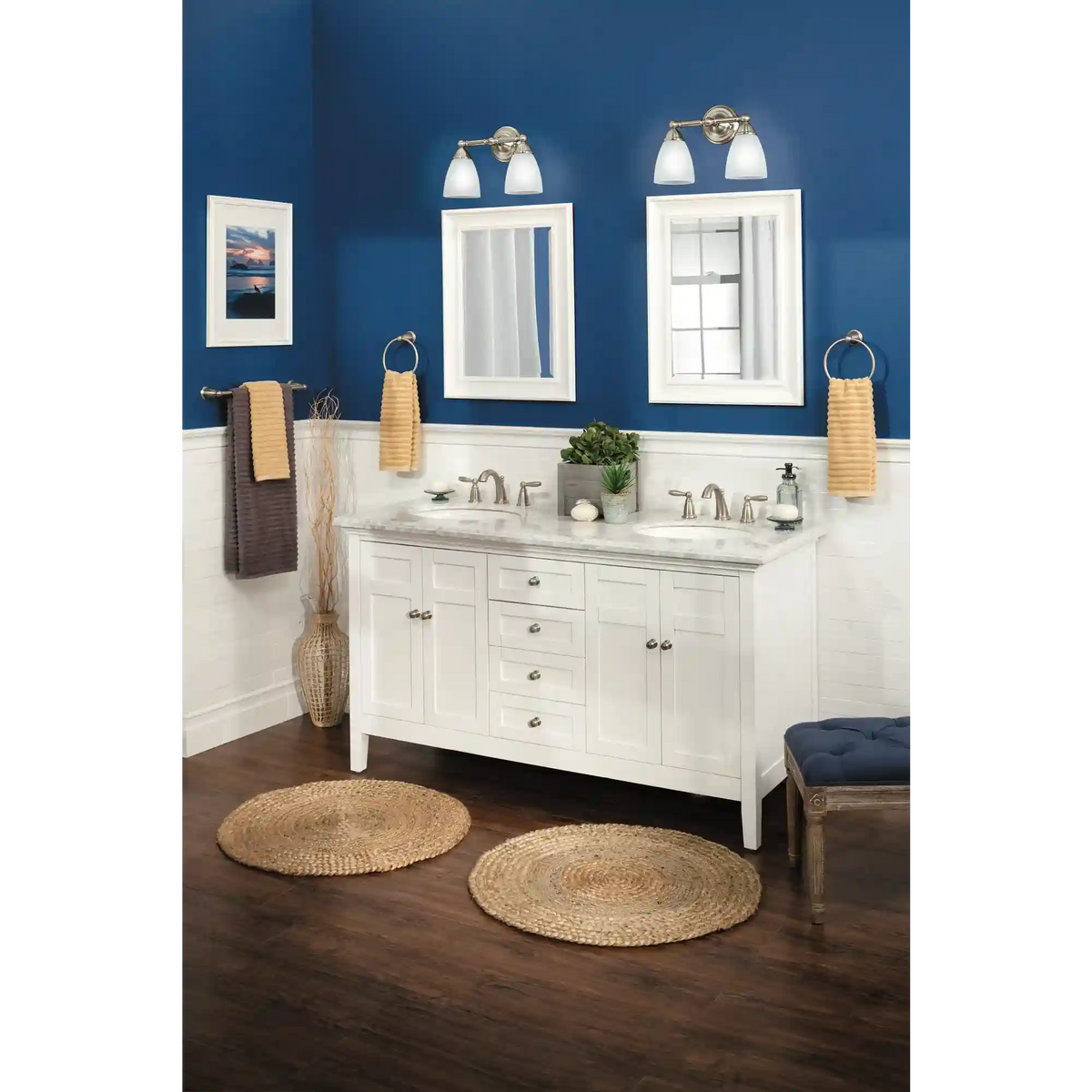 Brantford Two-Handle Low Arc Bathroom Faucet