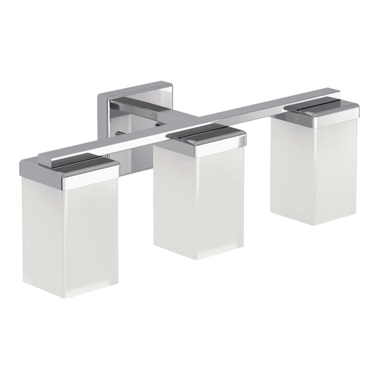 90 Degree Three Globe Bath Light