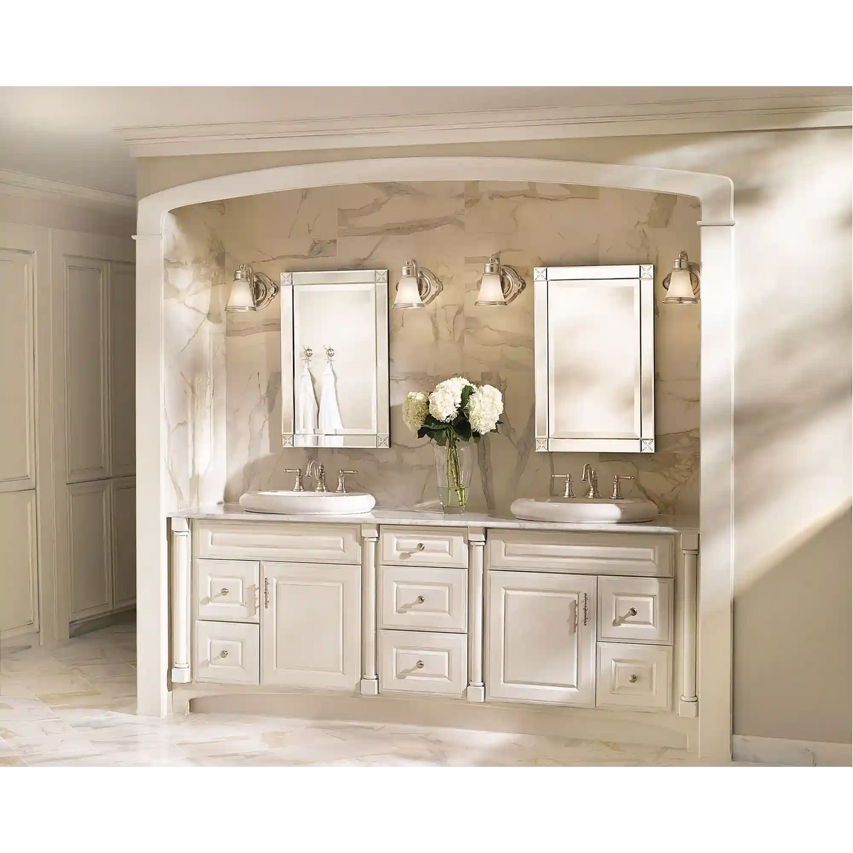 Waterhill Chrome Bath Light