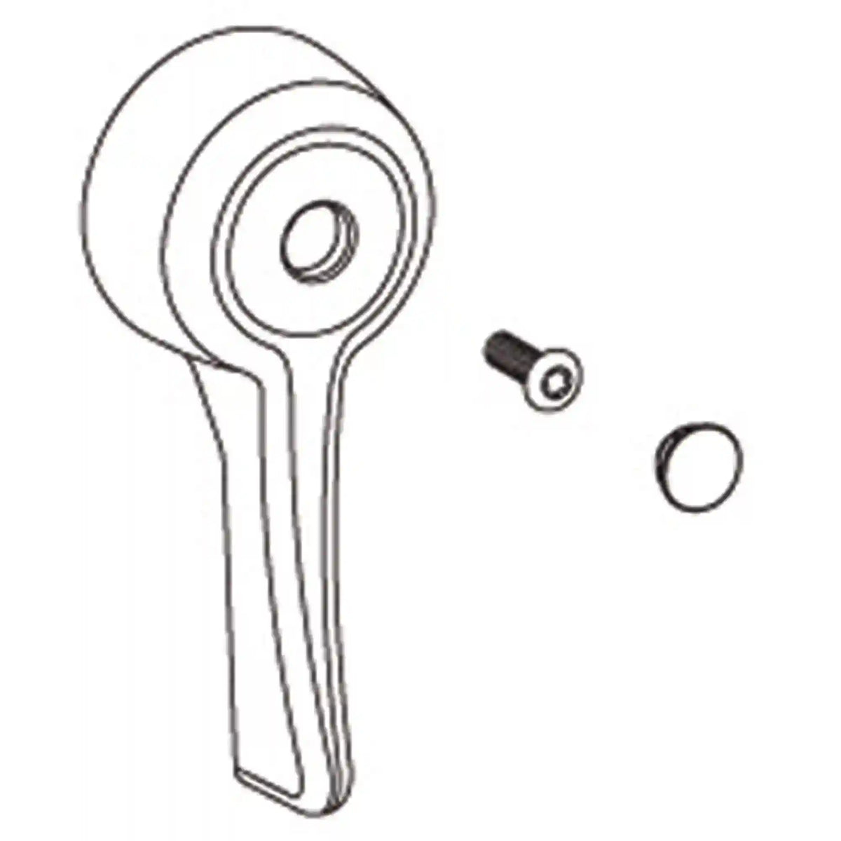 Commercial Lever Handle Kit, 3 Function Transfer Valve Kit