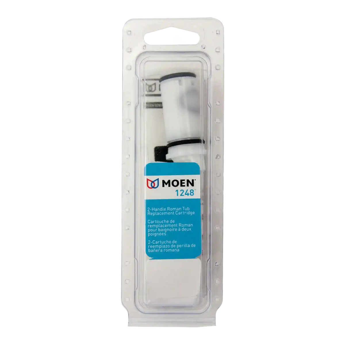 Moen 1248 Two-Handle Replacement Cartridge for High Flow Roman Tubs (Hot Or Cold and for 4999 Valve)