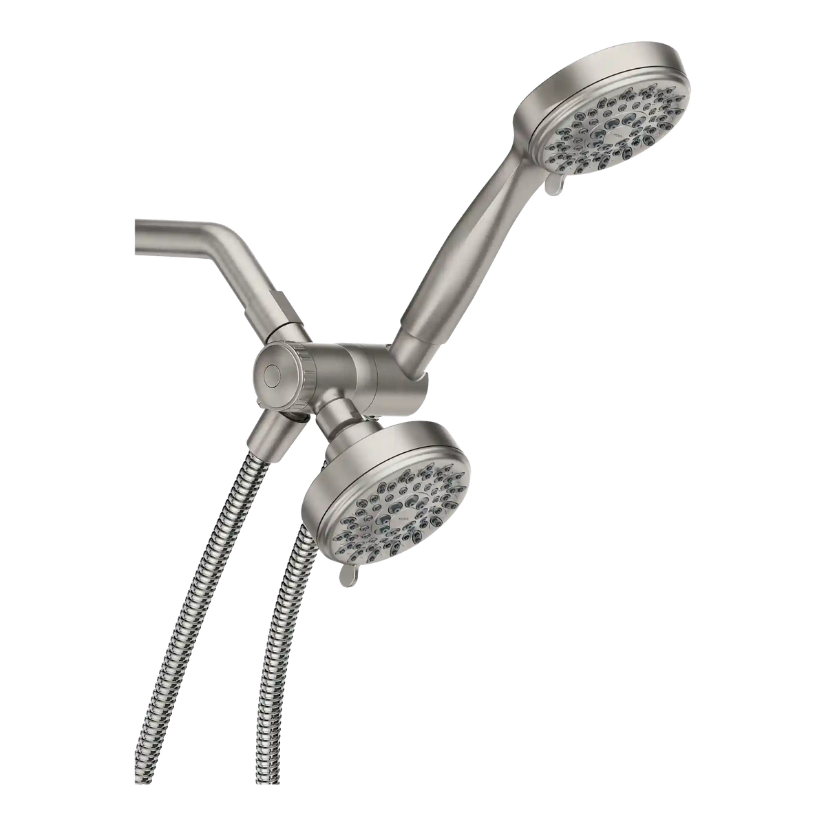 Ignite Five-Function 3 3/4" Diameter Standard Spray Head with Handheld Shower