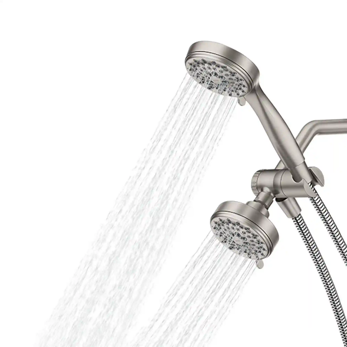 Ignite Five-Function 3 3/4" Diameter Standard Spray Head with Handheld Shower