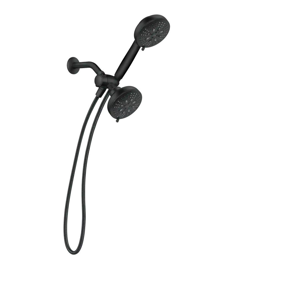Hydro Energetix Eight-Function 4.75" Diameter Spray Head Standard with Handshower