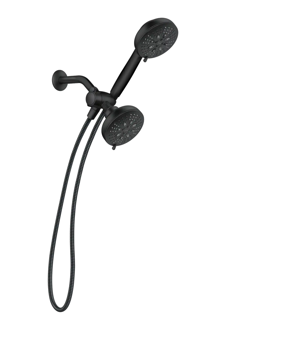 Hydro Energetix Eight-Function 4.75" Diameter Spray Head Standard with Handshower