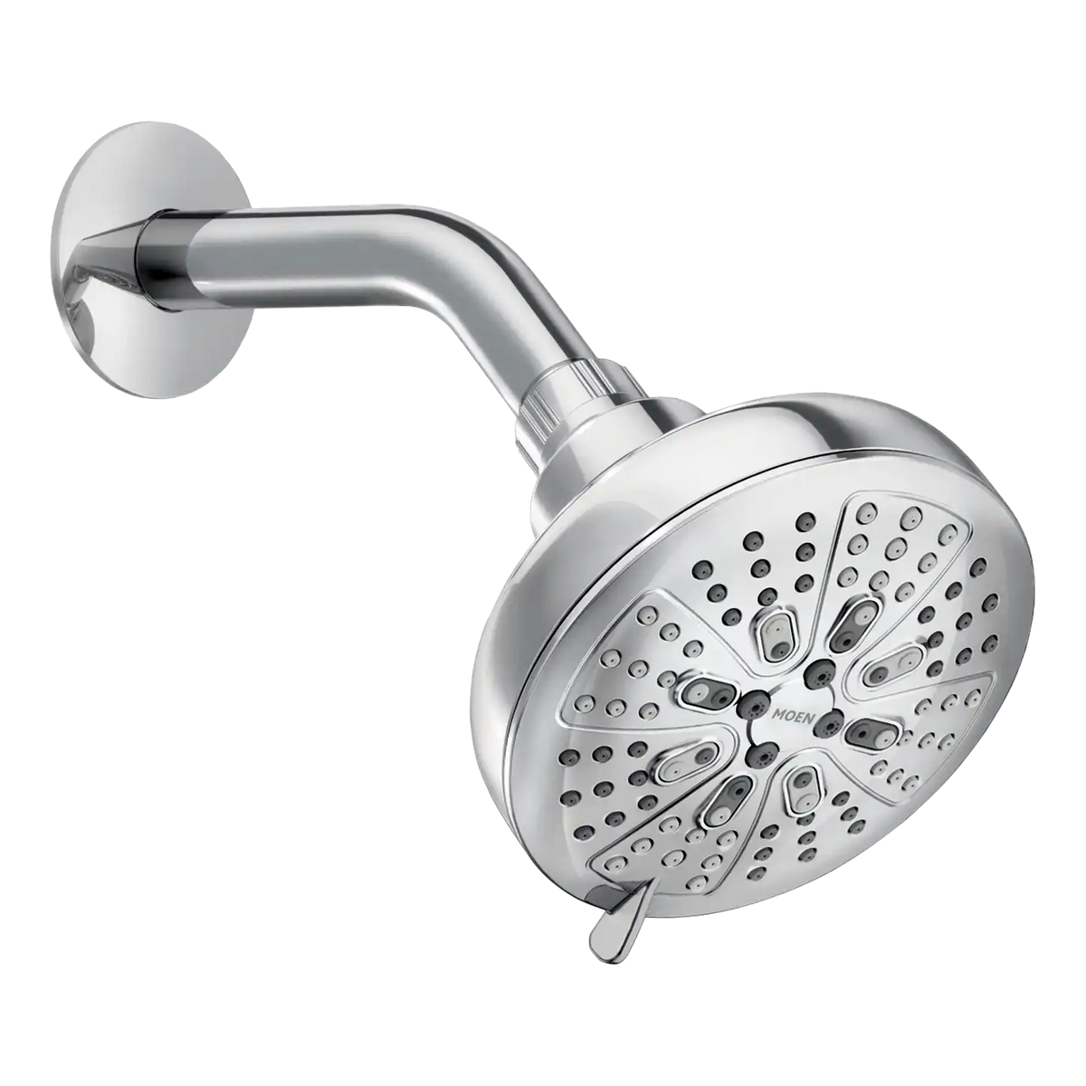 Hydro Energetix Eight-Function 5" Diameter Spray Head Standard