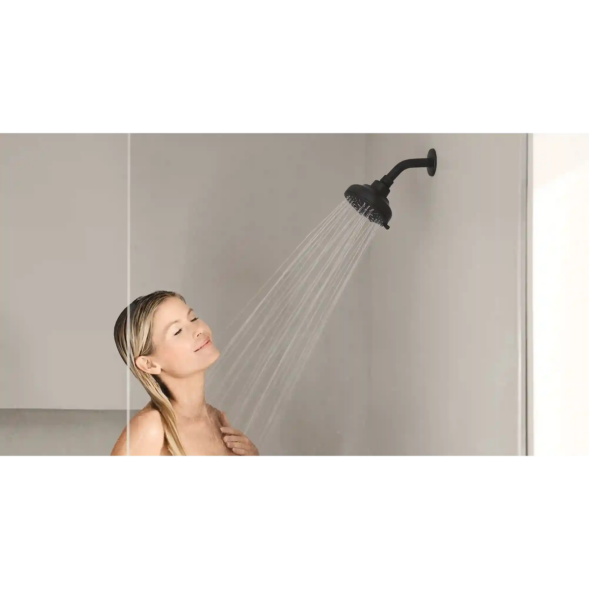 Hydro Energetix Eight-Function 5" Diameter Spray Head Standard