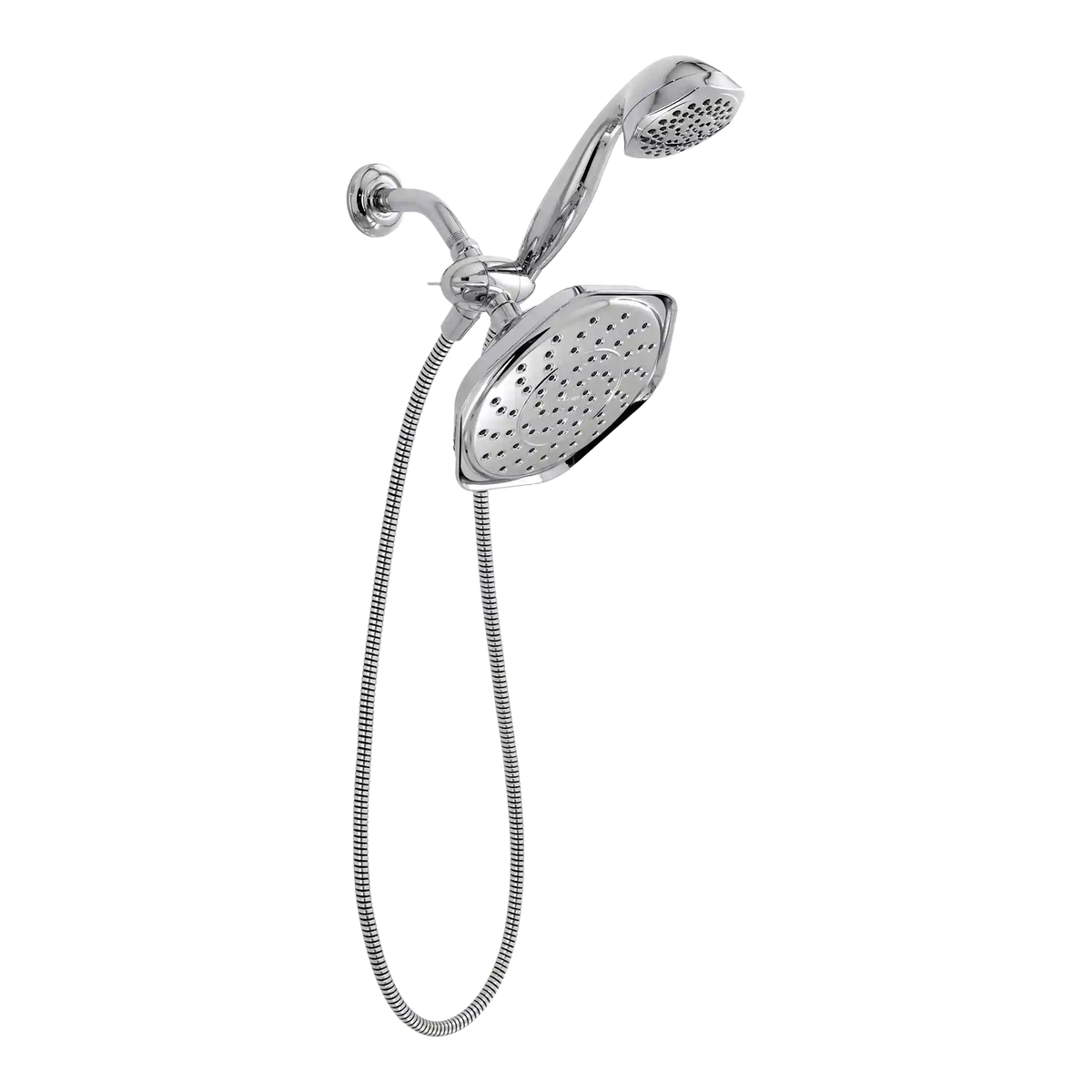 Refresh Seven-Function 9" Diameter Standard Spray Head with Handheld Shower