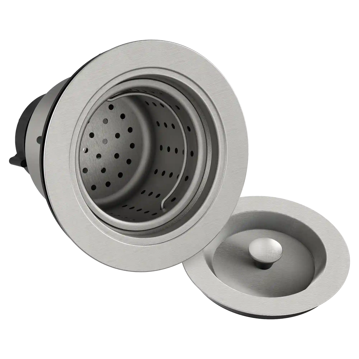 Luxe Chef™ 33” Workstation System Steel Dual Mount Single Bowl Sink