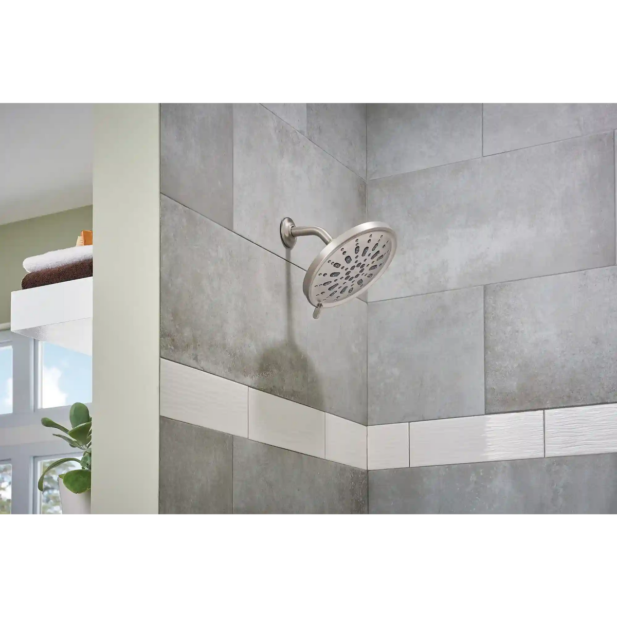 Enthrall Five-Function 9" Diameter Eco-Performance Spray Head Rainshower