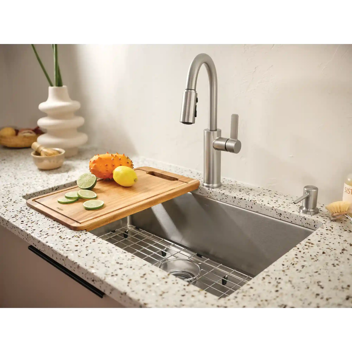 Islet 33"x22" Steel 18 Gauge Single Bowl Dual Mount Sink