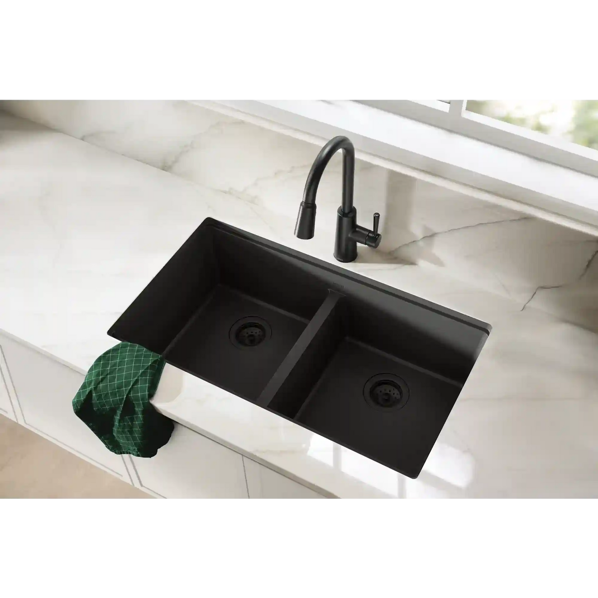Riley One-Handle High Arc Pulldown Kitchen Faucet