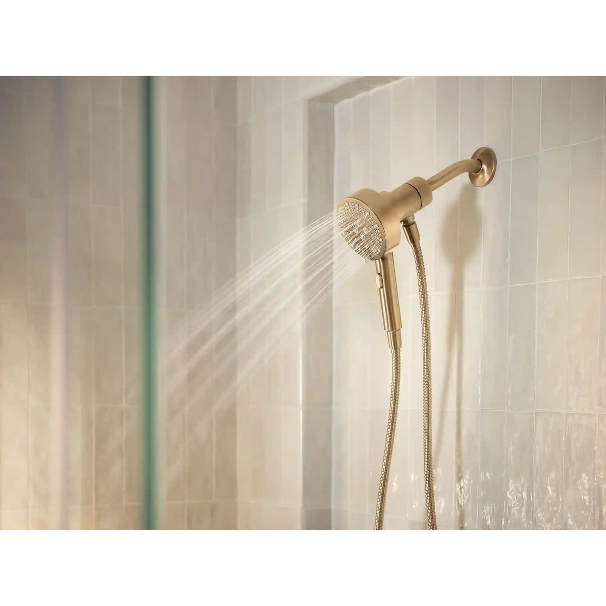 Magnetix Six-Function 4.25" Diameter Spray Head Handshower
