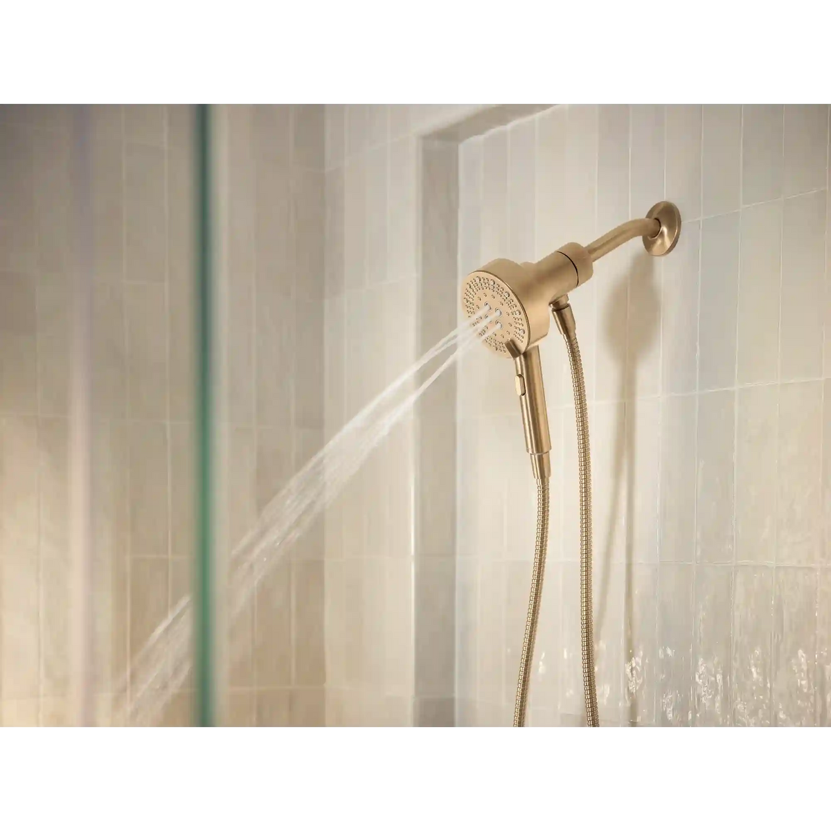Magnetix Six-Function 4.25" Diameter Spray Head Handshower