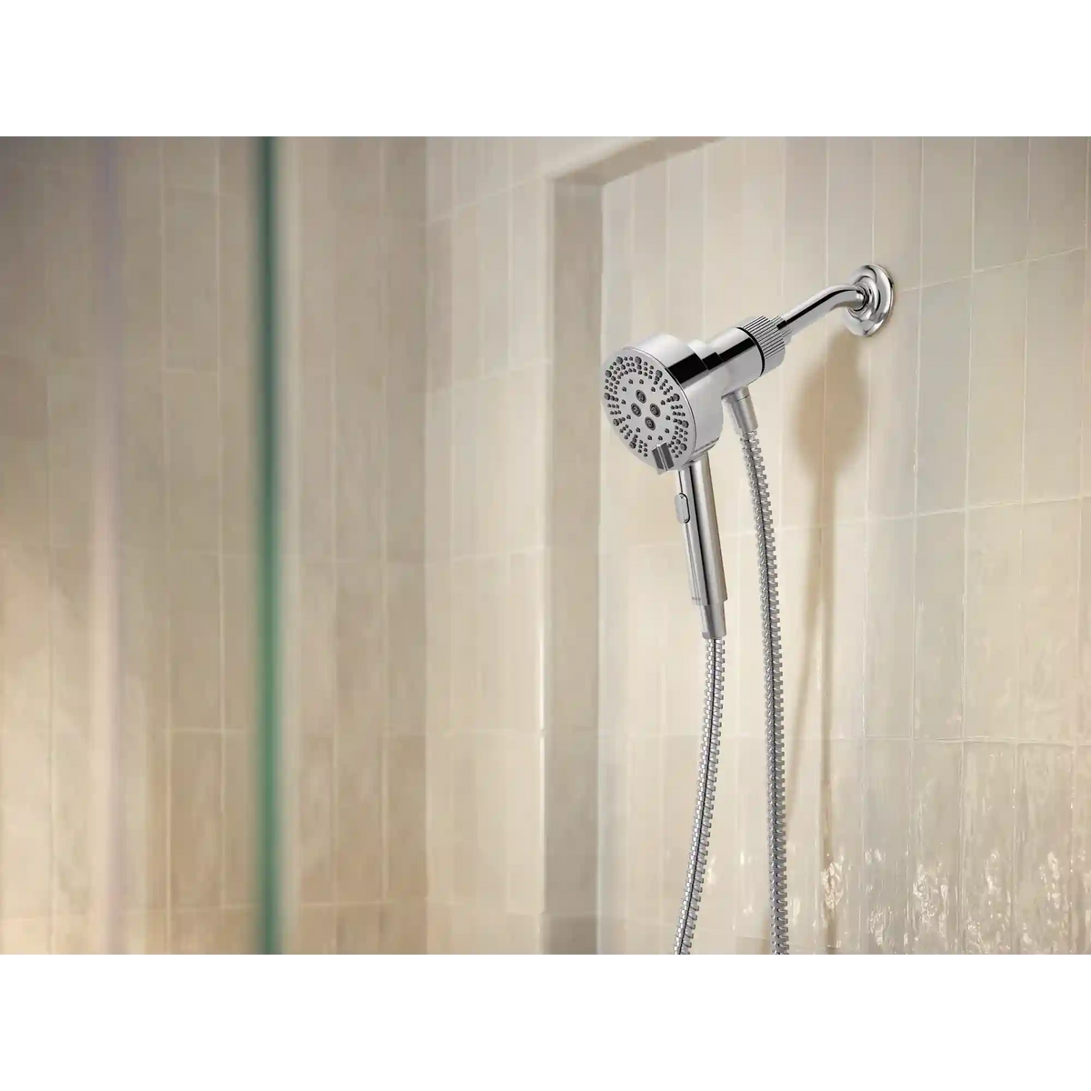 Magnetix Six-Function 4.25" Diameter Spray Head Handshower