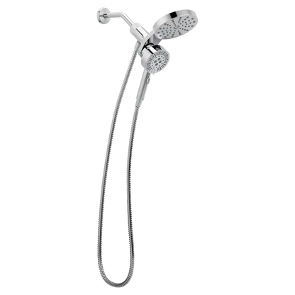 Magnetix Six-Function 6.7" Diameter Spray Head Standard with Handshower