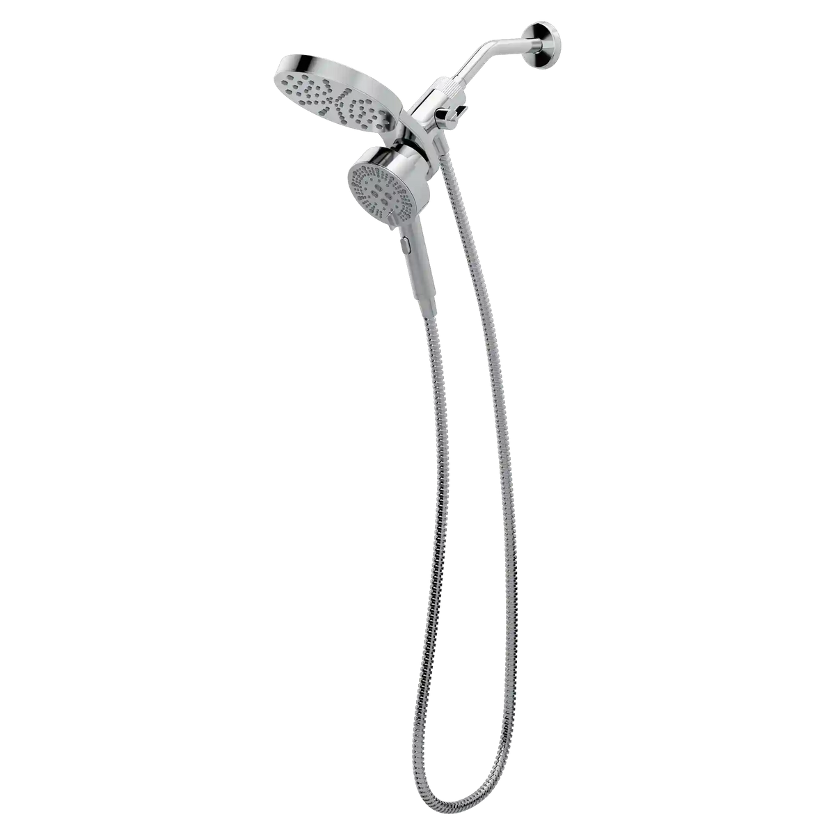 Magnetix Six-Function 6.7" Diameter Spray Head Standard with Handshower