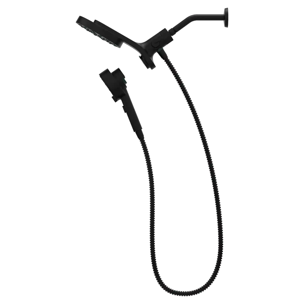 Magnetix Six-Function 6.7" Diameter Spray Head Standard with Handshower