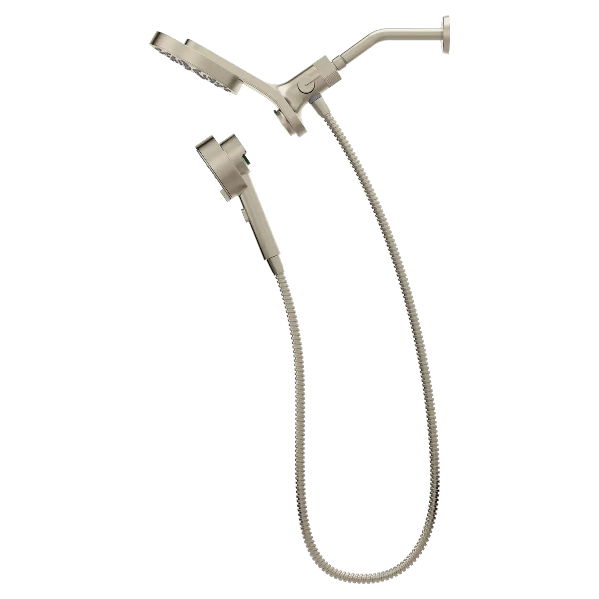 Magnetix Six-Function 6.7" Diameter Spray Head Standard with Handshower