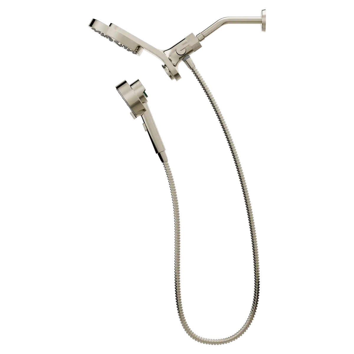 Magnetix Six-Function 6.7" Diameter Spray Head Standard with Handshower
