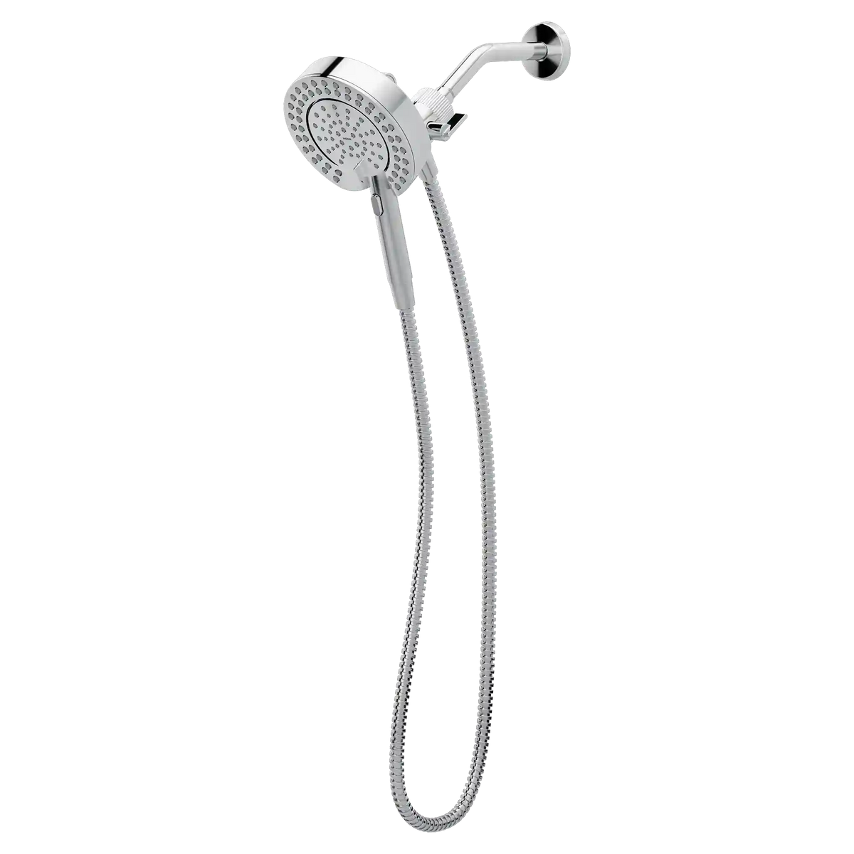 Magnetix Six-Function 6-1/2" Diameter Spray Head Standard with Handshower