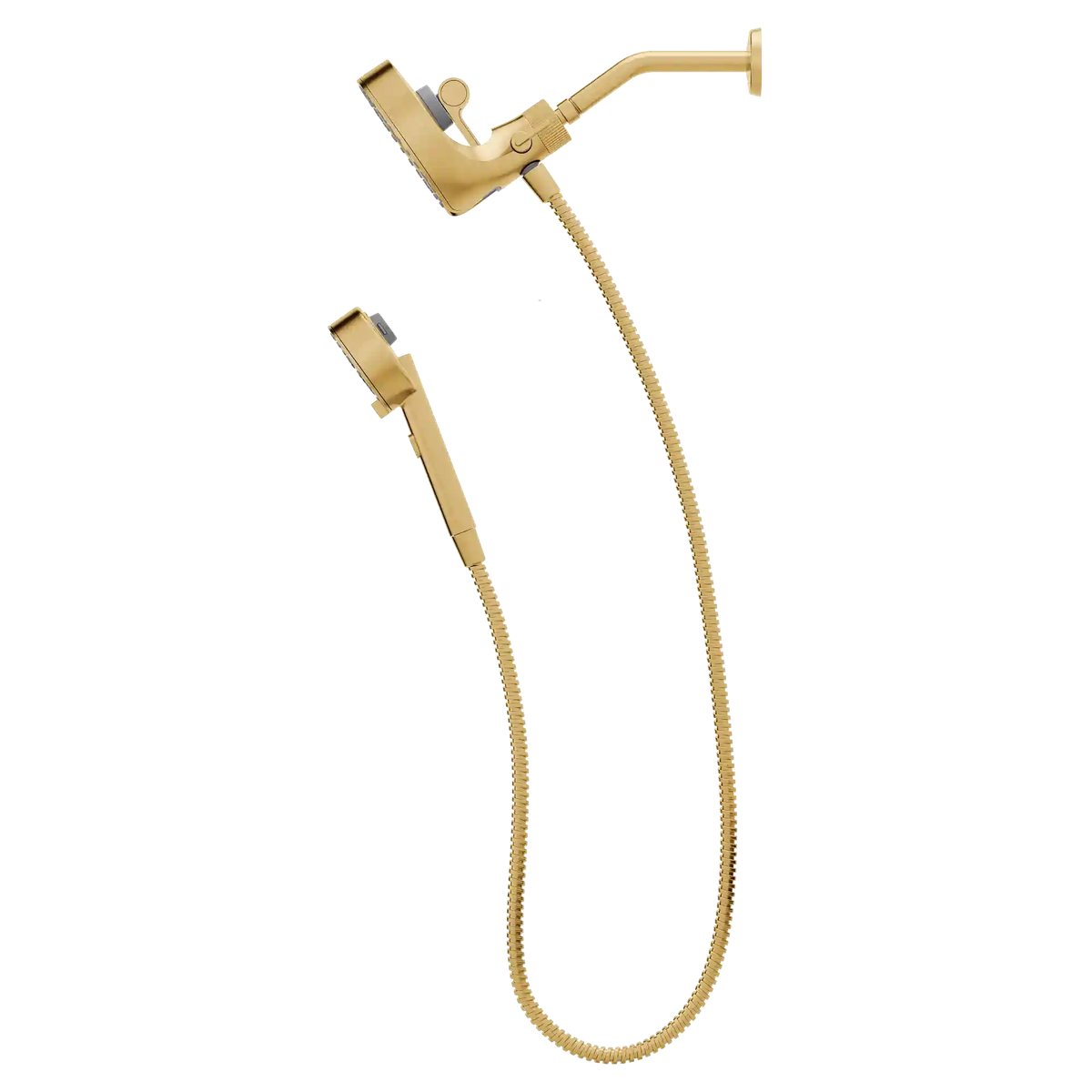 Magnetix Six-Function 6-1/2" Diameter Spray Head Standard with Handshower
