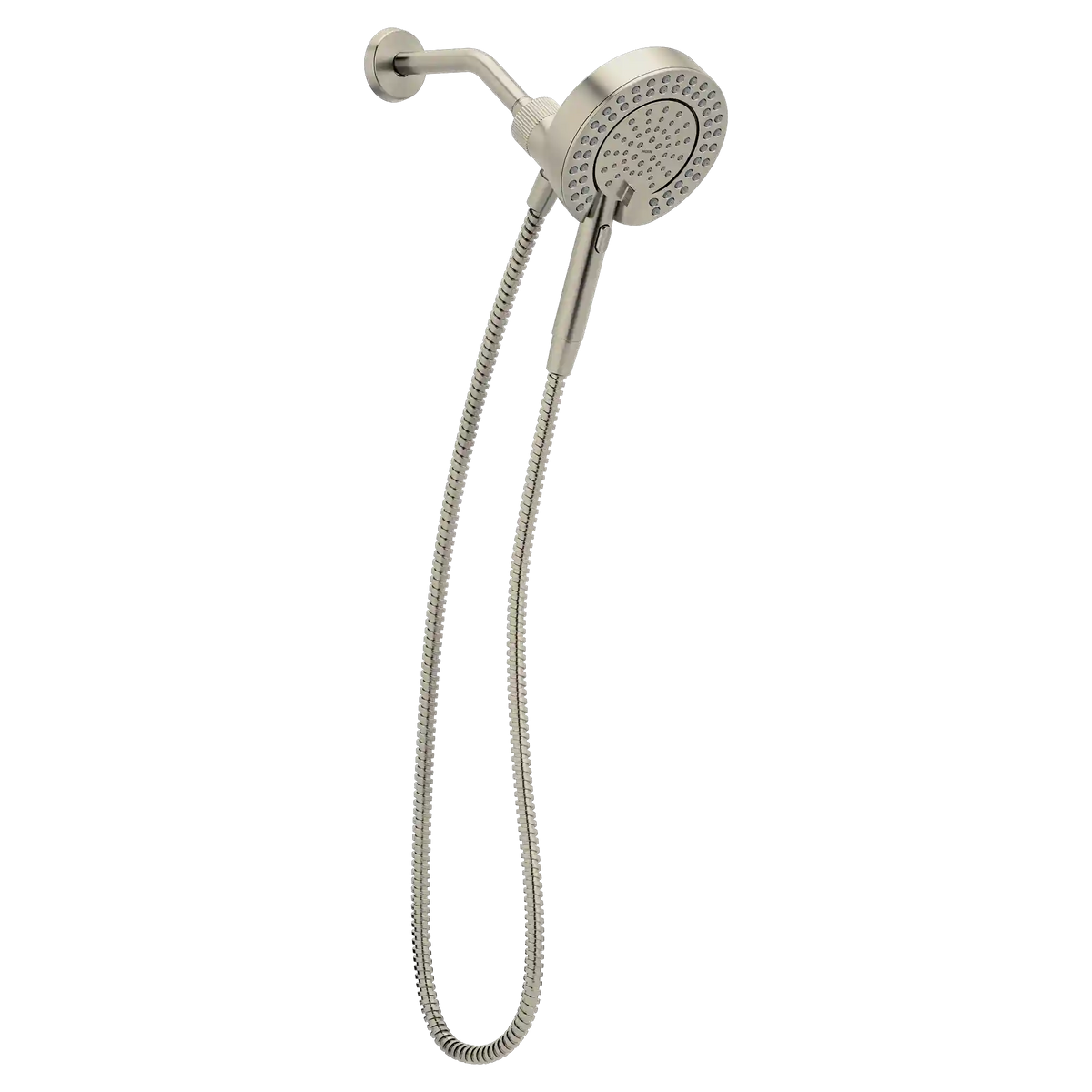 Magnetix Six-Function 6-1/2" Diameter Spray Head Standard with Handshower