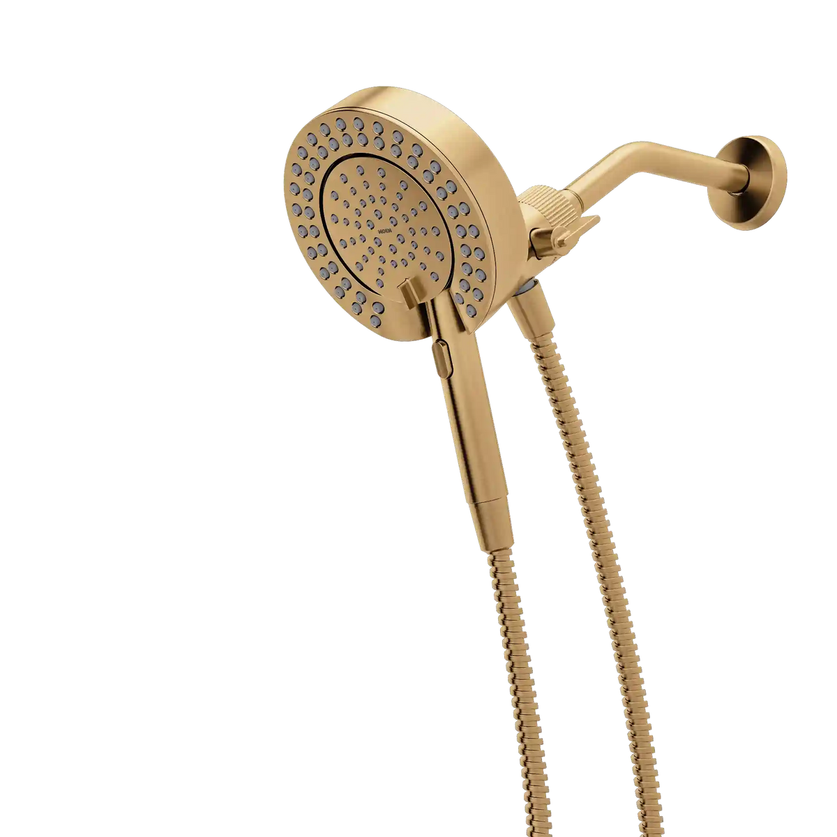 Magnetix Six-Function 6-1/2" Diameter Spray Head Standard with Handshower