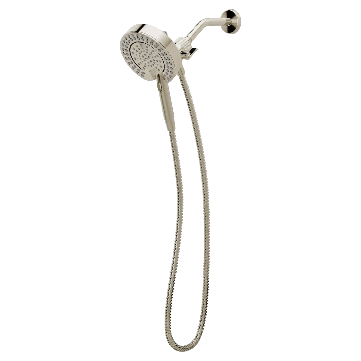 Magnetix Six-Function 6-1/2" Diameter Spray Head Standard with Handshower