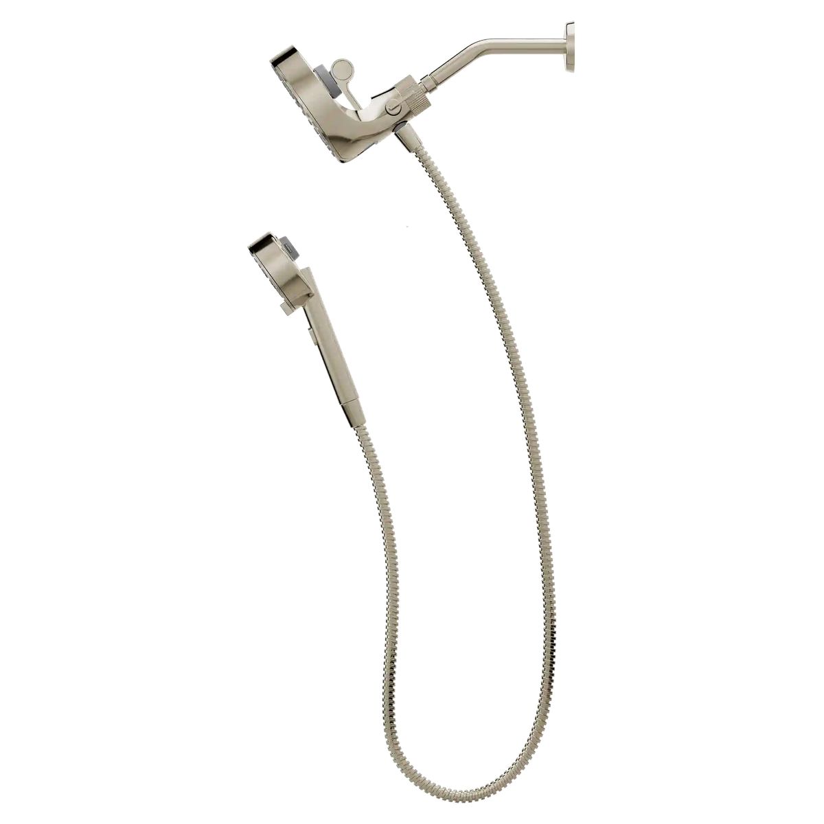 Magnetix Six-Function 6-1/2" Diameter Spray Head Standard with Handshower