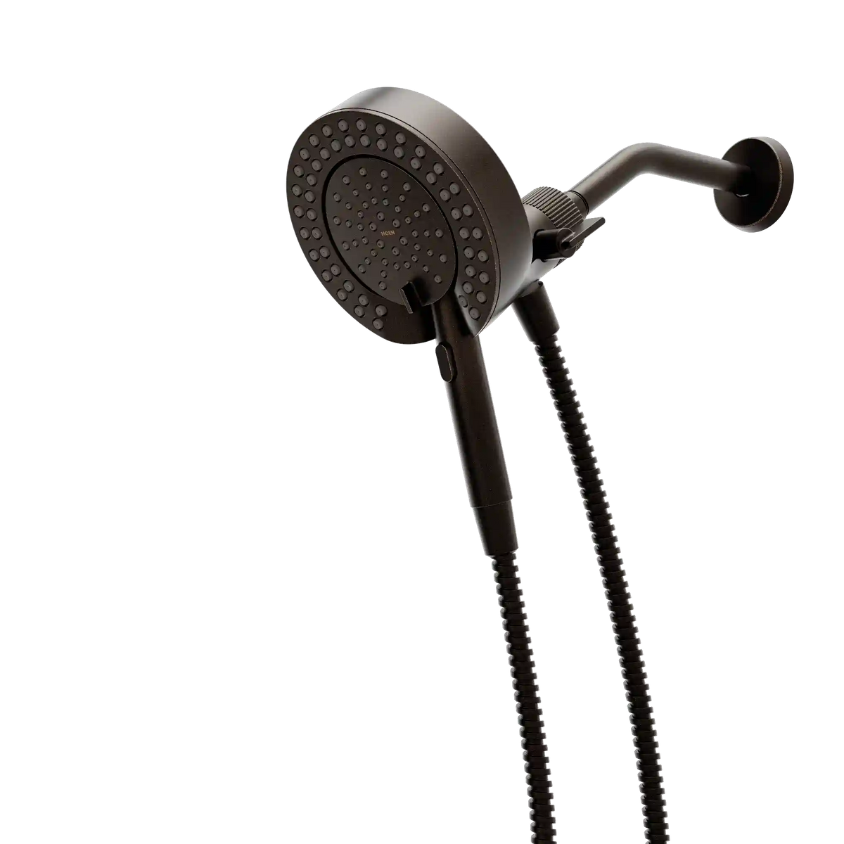 Magnetix Six-Function 6-1/2" Diameter Spray Head Standard with Handshower
