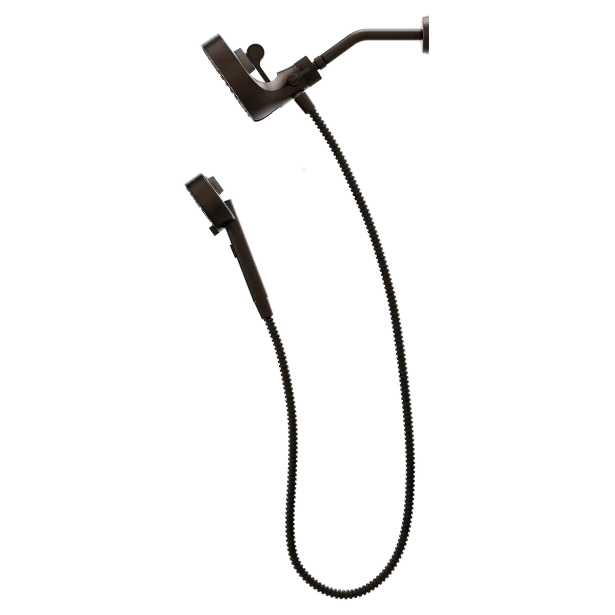 Magnetix Six-Function 6-1/2" Diameter Spray Head Standard with Handshower