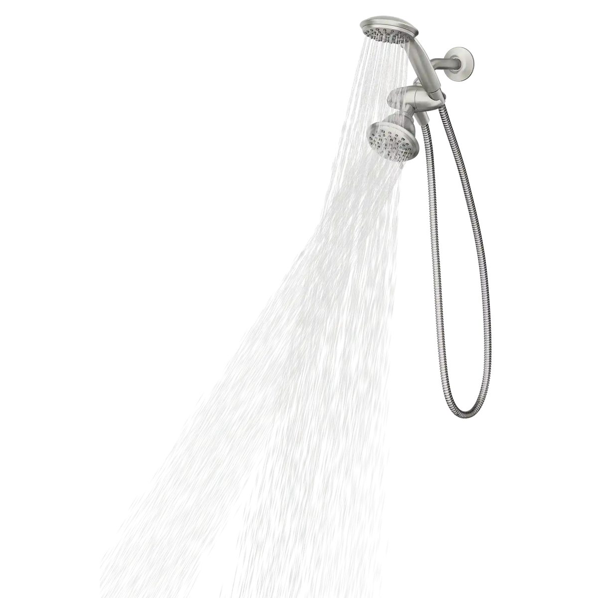 Attune Eight-Function 4.75" Diameter Spray Head Standard with Handshower