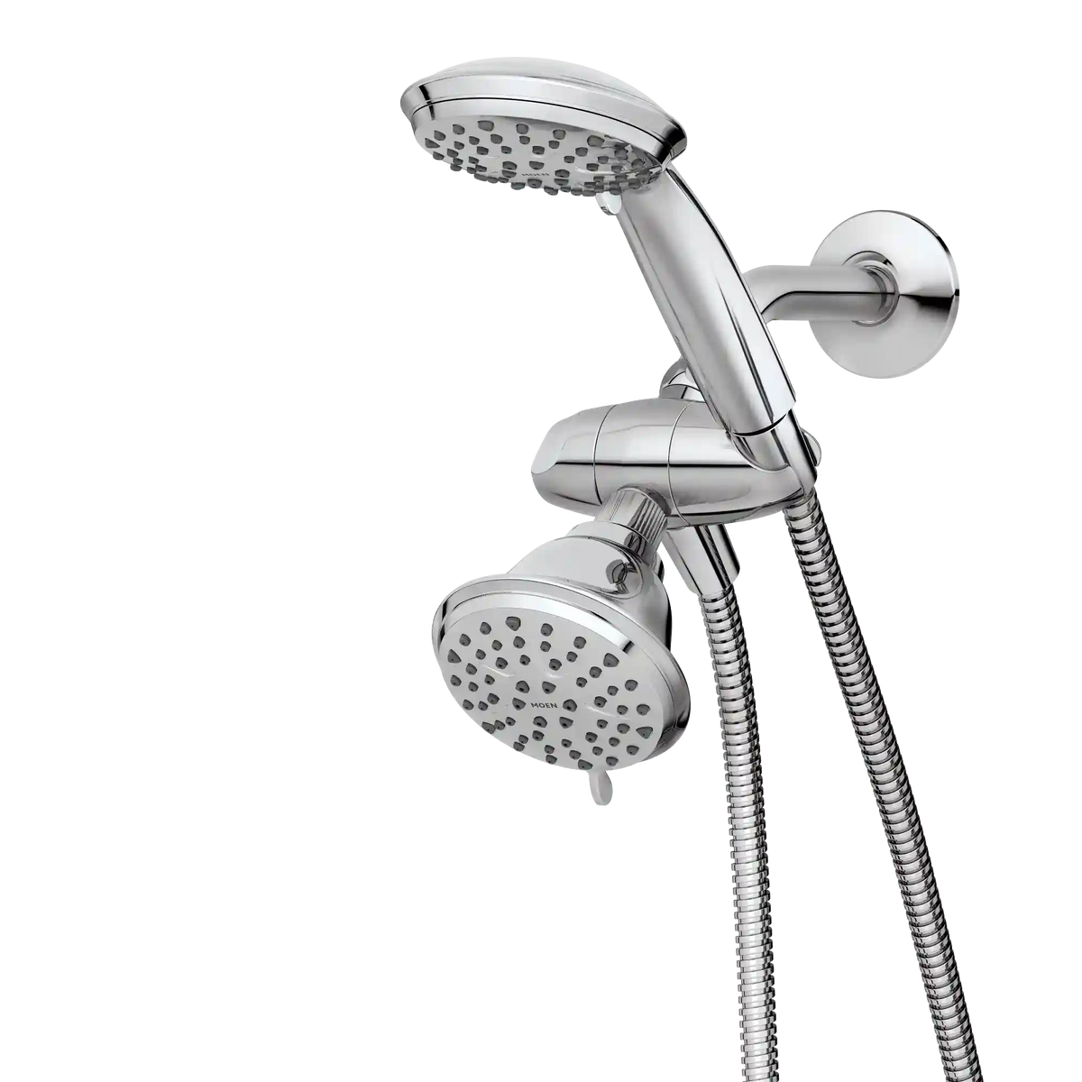 Attune Eight-Function 4.75" Diameter Spray Head Standard with Handshower