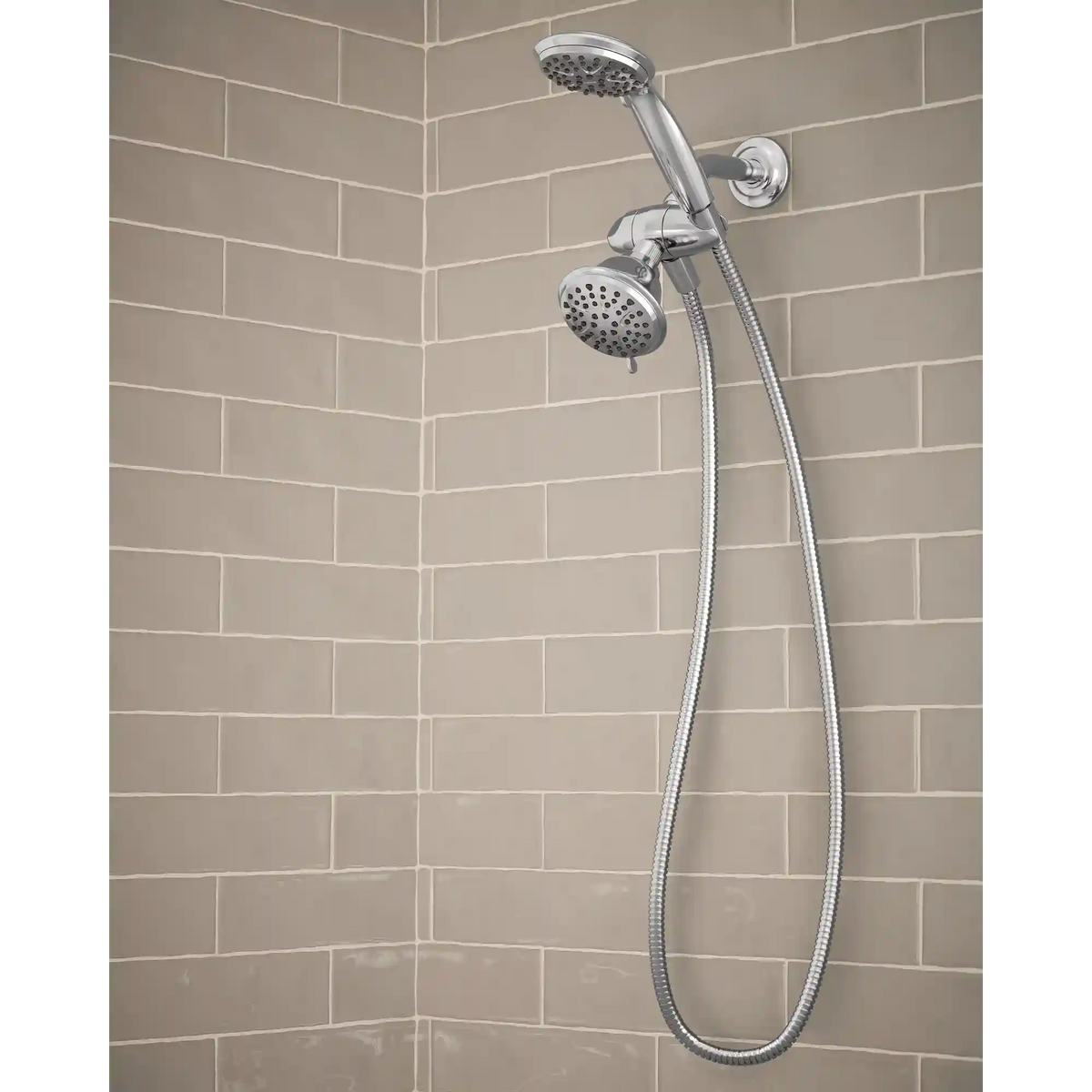 Attune Eight-Function 4.75" Diameter Spray Head Standard with Handshower