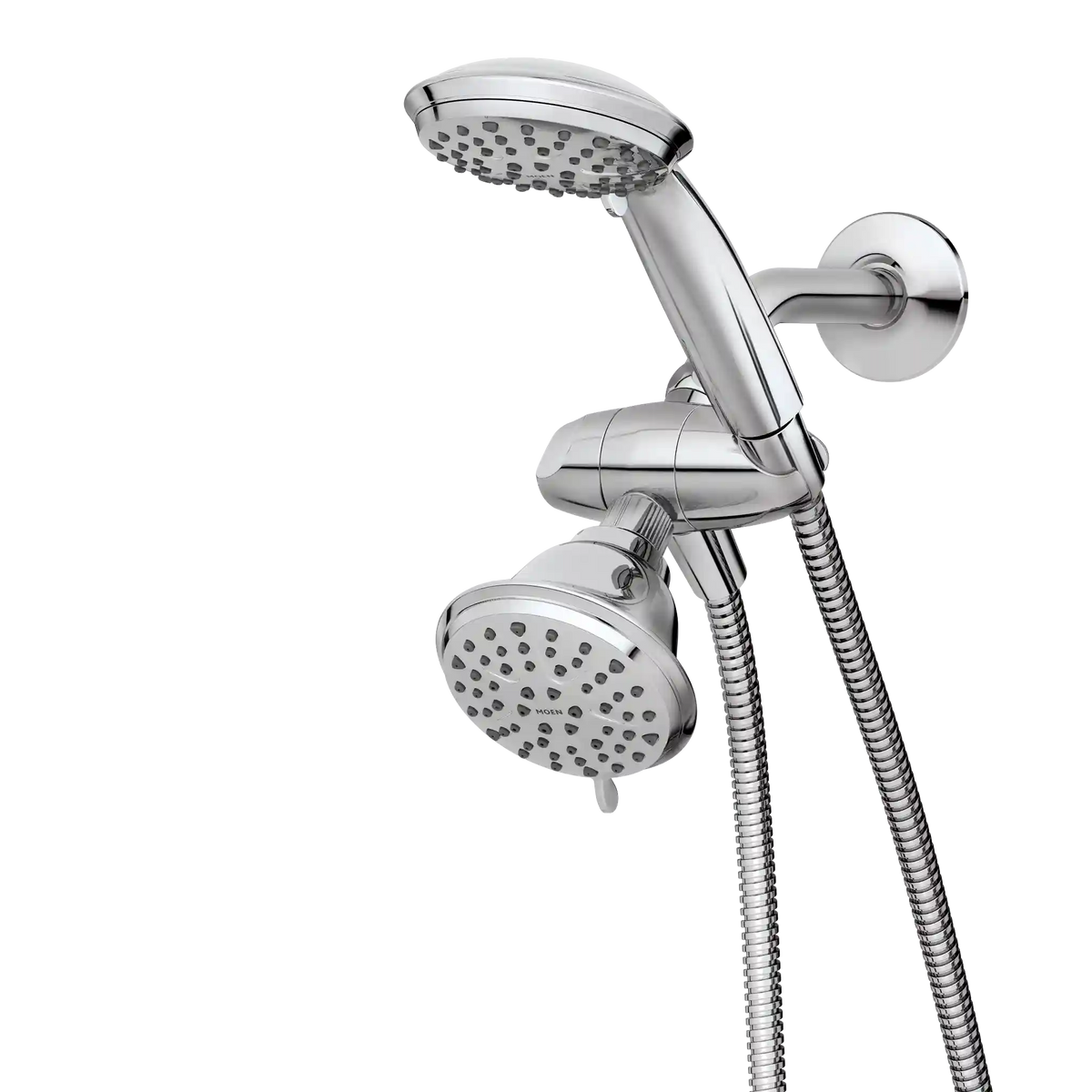 Attune Eight-Function 4.75" Diameter Spray Head Standard with Handshower