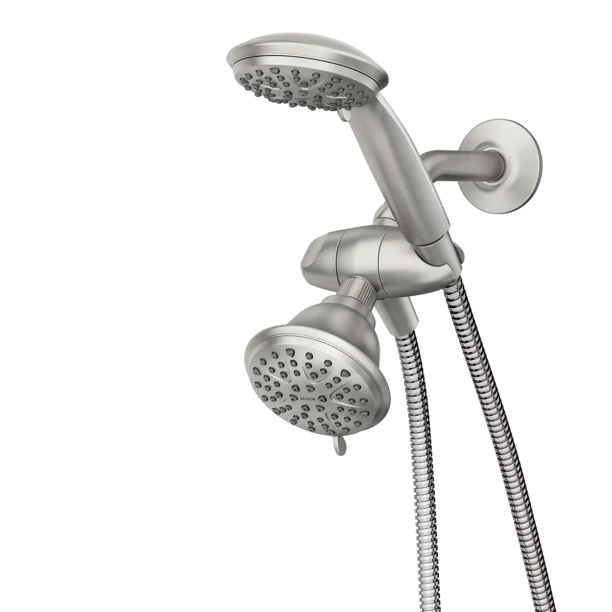Attune Eight-Function 4.75" Diameter Spray Head Standard with Handshower