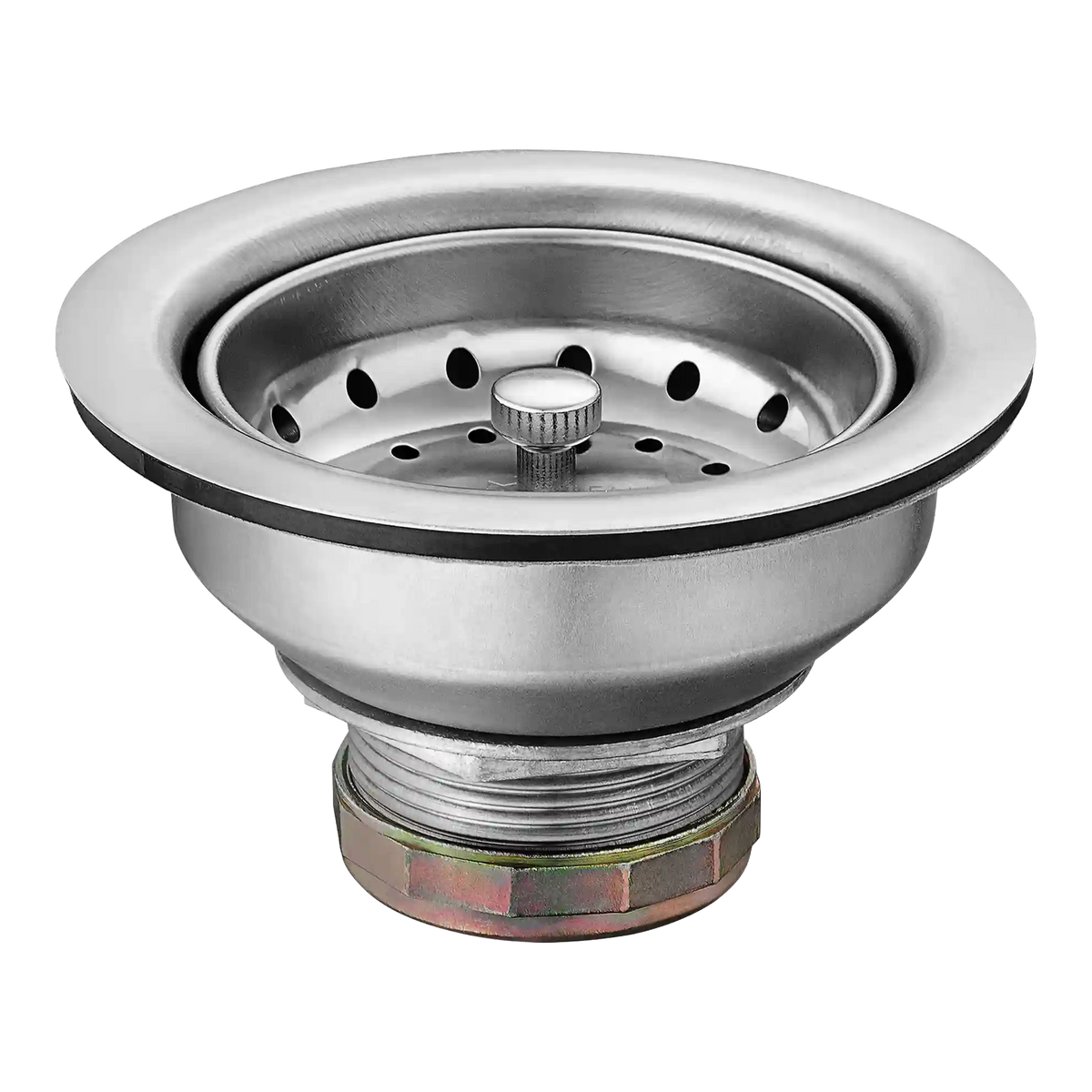 Moen Steel Drop-In Basket Strainer with Drain Assembly 3-1/2"