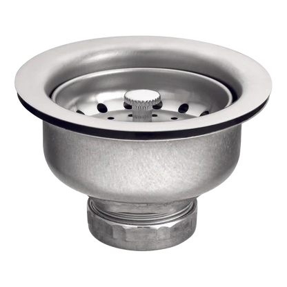 Moen Stainless Steel Basket Strainer with Drain Assembly 3-1/2"