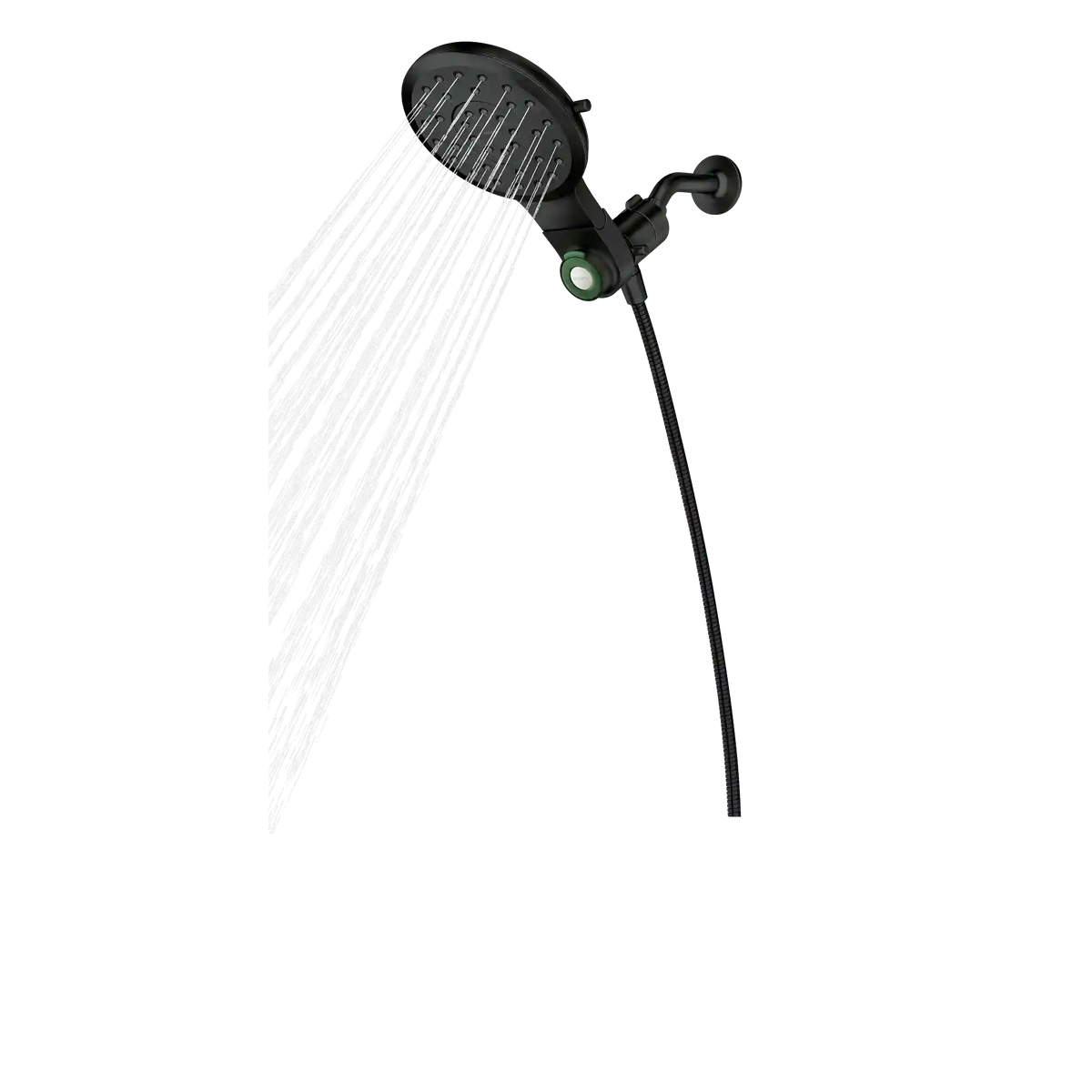 Verso Round Eight-Function Eco-Performance 7" Diameter Spray Head with Handshower