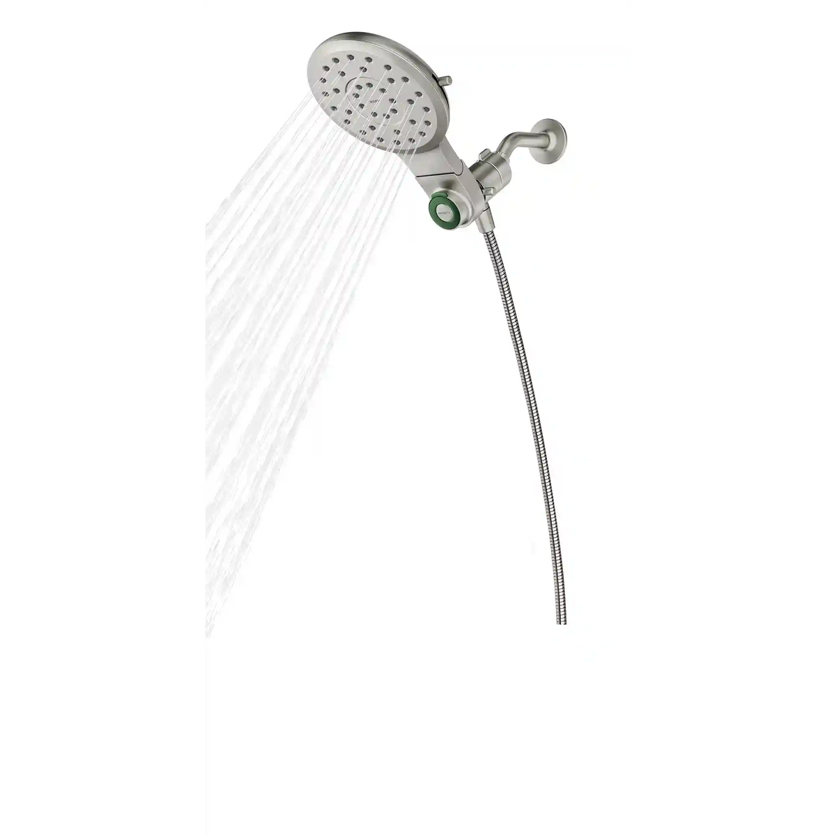 Verso 7" Round Dual Head Combination Shower with Infiniti Dial In