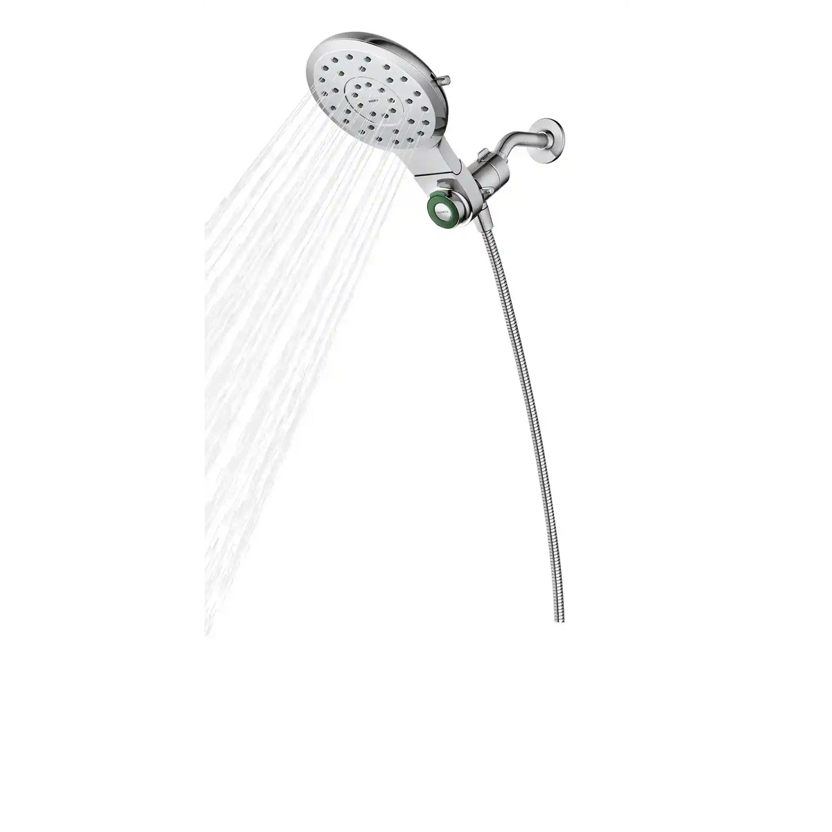 Verso 7" Round Dual Head Combination Shower with Infiniti Dial In