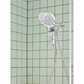 Verso Round Eight-Function Eco-Performance 7" Diameter Spray Head with Handshower